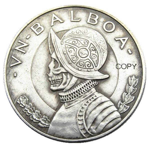 HOBO Panama 1931 Balboa 1947 Mexiko 5 Pesos versilbert, ausländisches Kunsthandwerk, Kopie von Münzen, Ornamente, Heimdekorationszubehör266b