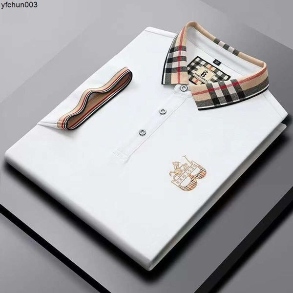 Neue Herren-Stylist-Polo-Shirts, Luxus-Italien-Designer-Kleidung, kurzärmelig, modisches Sommer-T-Shirt, asiatische Größe M-5XL