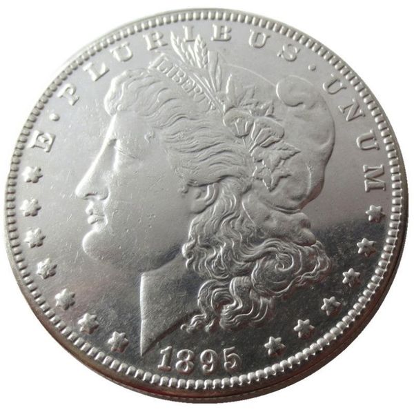 90 % Silber US Morgan Dollar 1895-P-S-O NEUE ALTE FARBE Bastelkopie Münze Messing Ornamente Heimdekorationszubehör279K