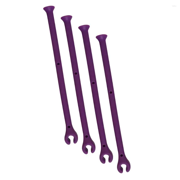 Portaoggetti da cucina Portabottiglie per vino rosso Flessibile in silicone Assistente per il lavaggio di alta qualità Accessori per lavastoviglie Porta calice Viola