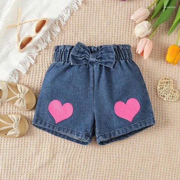 Giyim Setleri Toddler Bebek Bebek Yaz Giysileri Spagetti Kayış Kolsuz Mahsul Tank Tops Denim Şort Kıyafetleri