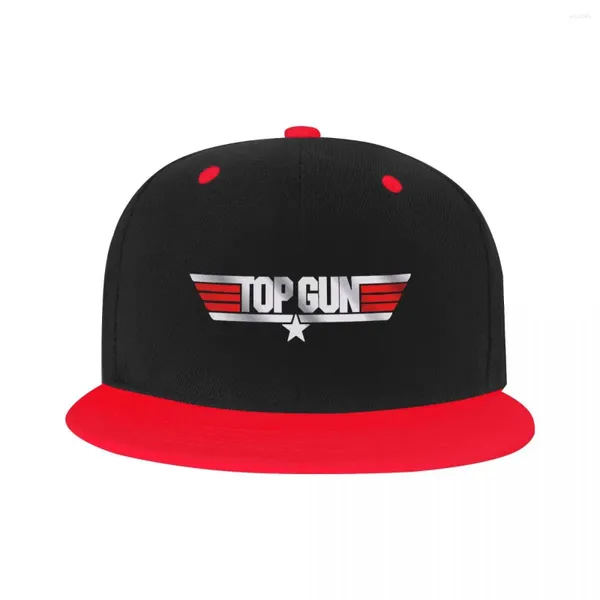 Top Caps Punk Top Gun Hip Hop Beyzbol Kapağı Kadın Erkekler Ayarlanabilir Amerikan Film Dad Snapback