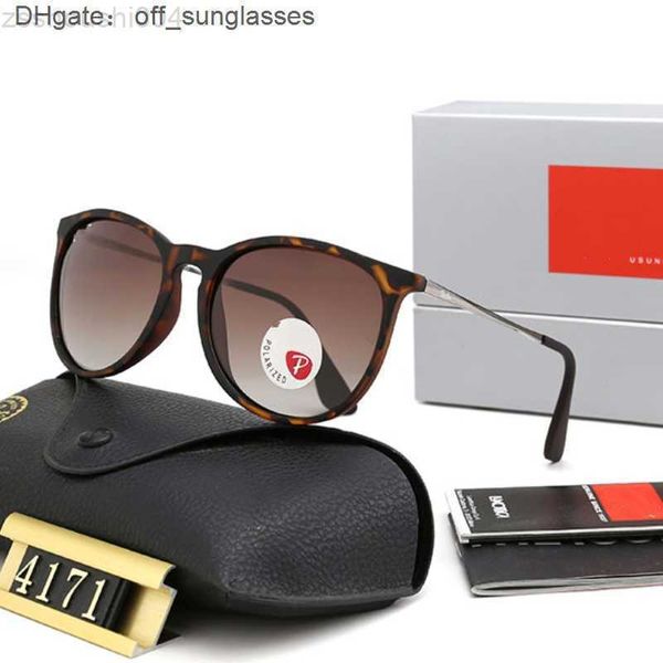 E52f Sonnenbrille Herren Rao Baa Klassische Marke Retro Frauen Verbote Luxus Designer Brillenbänder Metallrahmen Designer Ray Sonnenbrille Frau 4171 Polarisierende Linse mit 46EF