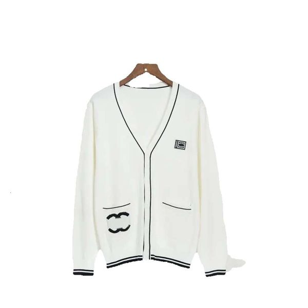 2022New Cardigan da donna con scollo a V Designer maglia maglione maglioni bottoni in metallo spallina corta manica lunga sottile piccola fragranza Coa GG