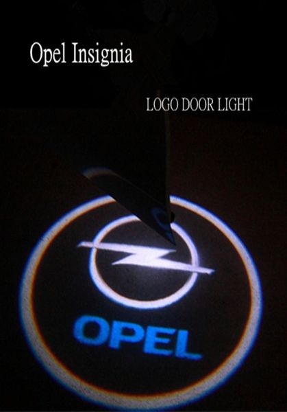 Carro led fantasma sombra luz logotipo do carro projetor porta luz para vauxhall opel insignia5400013