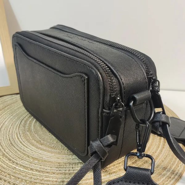 Многоцветная сумка для фотокамеры Snapshot, дизайнерская классическая сумка Mini Mark, женская сумка с широким ремешком на плечо, модная роскошная кожаная вспышка с высокой текстурой стены