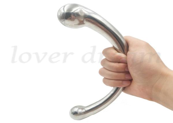 Perline anali in acciaio inossidabile di alta qualità Plug Butt Plug Gspot Prostata Massaggio erotico anale Dildo giocattoli adulti del sesso per donna uomo D1815383158