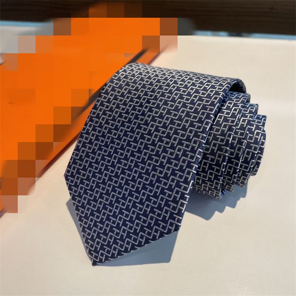 Novo estilo de marca de moda masculina gravata 100% seda jacquard clássico tecido artesanal carta gravata para casamento casual e negócios gravata 688