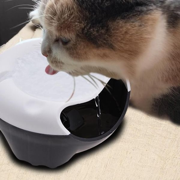 Otomatik Dolaşım Filtresi Oksijenasyon Su Dağıtıcı Köpek Su Kasesi Elektrikli Çeşme Dispenser Pet Kedi Köpeği Foun276J