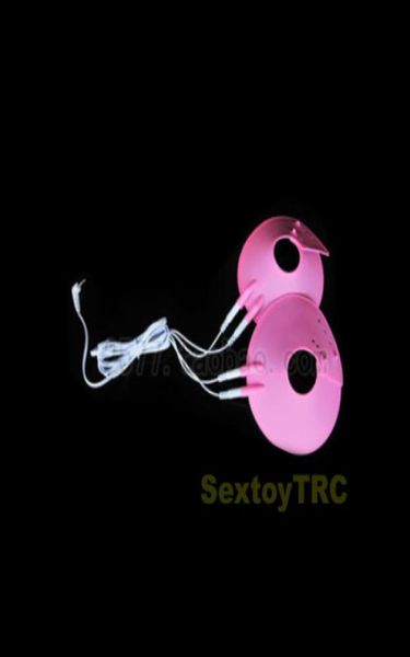 Brinquedos sexuais elétricos acessórios almofadas de mamilo de silicone fetiche bdsm engrenagem almofadas de mama teaser ampliador choque elétrico peitos massageador b08674928