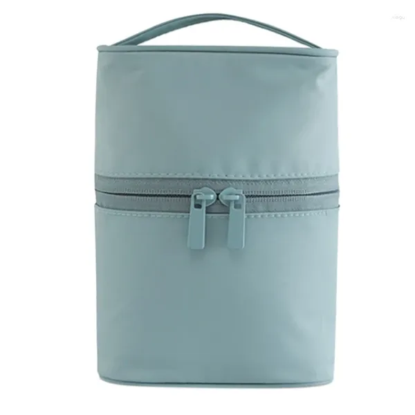 Kozmetik Çantalar Dome 1 PC Kore tarzı çanta fermuar seyahat makyaj organizatör çantası güzellik çantası güzellikçisi vanity