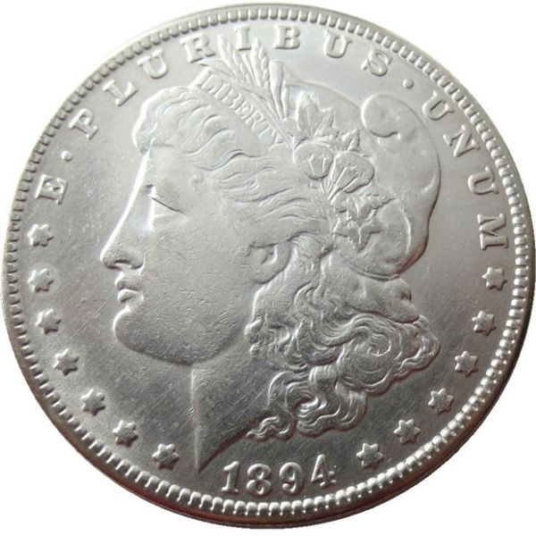90% Argento US Morgan Dollar 1894-P-S-O NUOVO VECCHIO COLORE Copia artigianale Moneta Ornamenti in ottone Accessori per la decorazione della casa304z