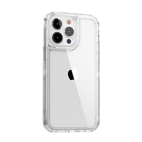 3IN1 Combo Phone Case для iPhone 15 Plus Pro Max 14 13 Pro 12 11 XS Max XR 7 8 SE2 прозрачный прозрачный акрил ТПУ