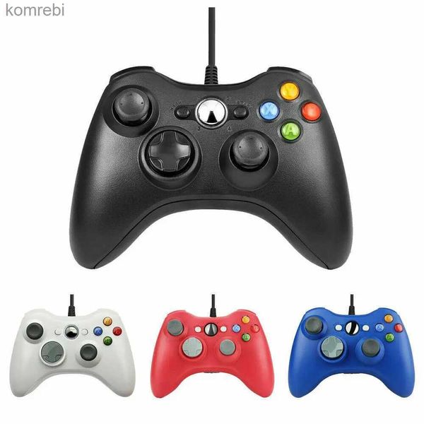 Gamecontroller Joysticks USB-kabelgebundenes Gamepad für Xbox 360 / Slim-Controller für Windows 7/8/10 Microsoft PC-Controller-Unterstützung für Steam Game L24312