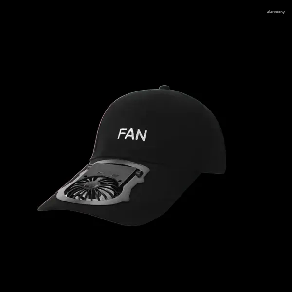 Ball Caps Männer Frauen Hut USB Lade Fan Cap Baseball Hüte Mit Kühlung Sonnenschutz Casual Outdoor