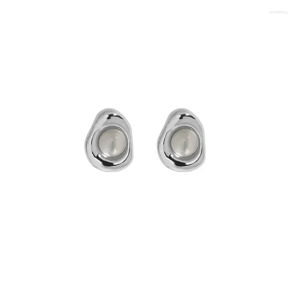 Orecchini a bottone MSE026 2024 stile retrò argento sterling 925 con orecchino delicato accessori donna forniture di gioielli vendita di moda per feste