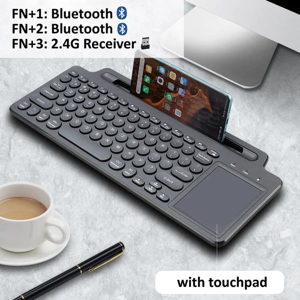 WLAN -Tastatur Bluetooth -Maus -Karten -Karten -Numeric -Tastatur für Android iOS Desktop -Laptop -PC -Spieler 240309