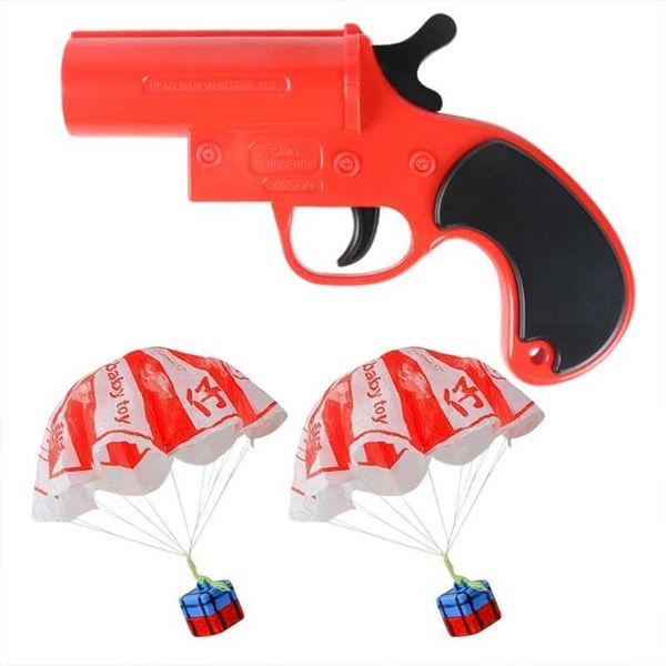 Pistola giocattoli Pistola giocattoli Pistole di segnalazione realistiche giochi di paracadutismo educazione familiare giocattoli in miniatura nuovi giocattoli set di giocattoli di lancio 2400308