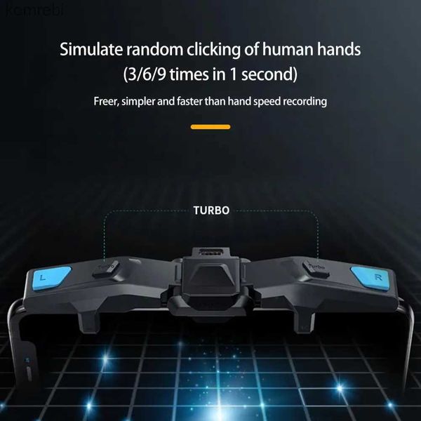 Oyun Denetleyicileri Joysticks Benzersiz Gamepad Tetikler Telefon Tutucu Taşınabilir Fiş Oynatma Oyunu Yardımcı Oyun Oyun Tetikleyici Ana Bilgisayar Braketi Çok Fişli L24312