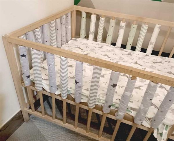 12 teile/los Baby Bett Krippe Stoßstange Keeper baby zimmer dekor ding seite Schützende Antikollision Barrier Cove 2110253792646