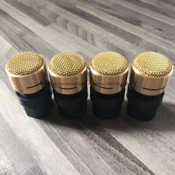 Microfones 4 Pcs Golden Profissional Microfone Dinâmico Núcleo Cápsulas Cartucho de Boa Qualidade Substituição Micro MIC Núcleo NM182