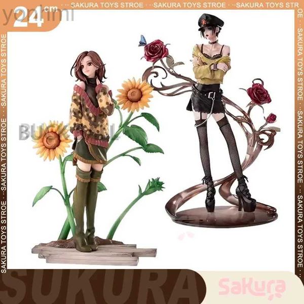 Figuras de brinquedo de ação Pré-venda Comic Nana Figura Oosaki Nana Komatsu Nana Anime Estatueta 24cm Estátua de PVC Colecionável Linda Menina Decoração Modelos Brinquedos Gk ldd240312