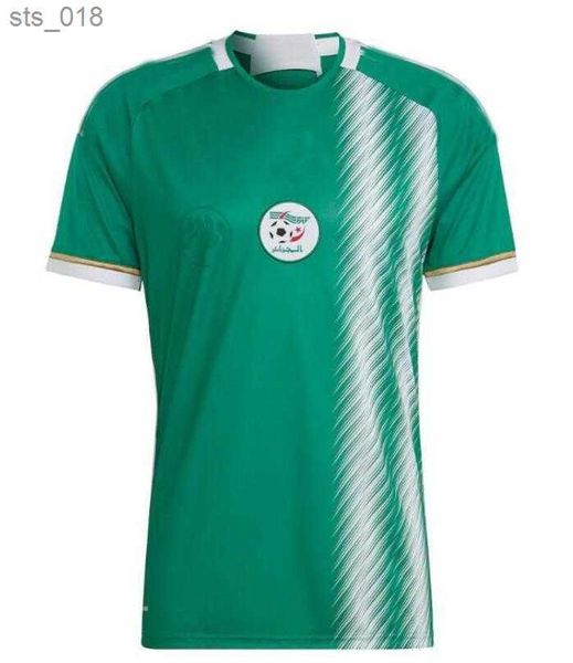 Fãs Tops Algerie Argélia camisas de futebol 2024 versão do jogador BRAHIMI BENNACER Star home kids camisas de futebol uniforme de treinamentoH240313