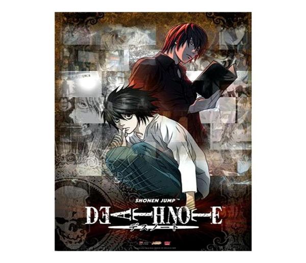 Pinturas Clássico Anime Série Death Note Posters Silk Poster Bar Room Decoração Pintura Arte Adesivo de Parede Picture2932774