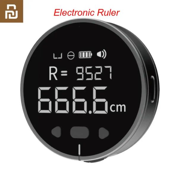 Steuern Sie Youpin DUKA Little Q Elektronisches Lineal (Atuman) Band HD-LCD-Bildschirm Langes Standby- wiederaufladbares Lineal