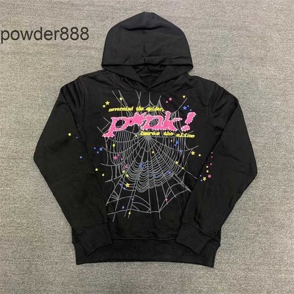 Mens Tracksuits Örümcek Hoodies Tasarımcı Külot Kırmızı Sp5der Young Thug 555555 Melek Erkekler Kadın Hoodie İşlemeli Web Sweatshirt Joggers Boyut S/M/L/XL RU4V H7M2