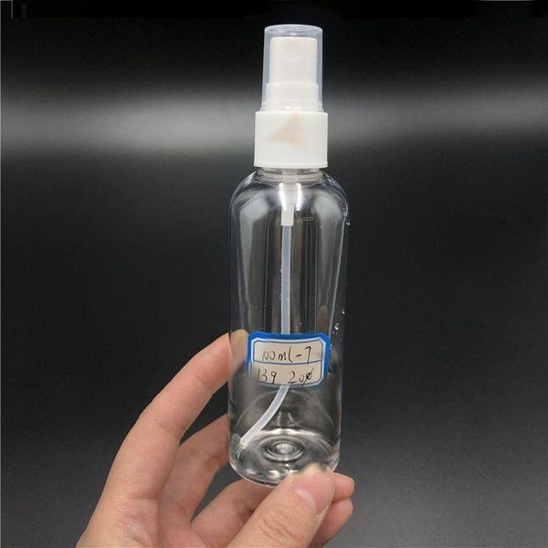 Bottiglie spray per profumo in plastica 10 ml 20 ml 30 ml 50 ml 60 ml 100 ml PET trasparente bottiglia vuota riutilizzabile pompa a nebbia atomizzatore profumo Ldvpx Buonw