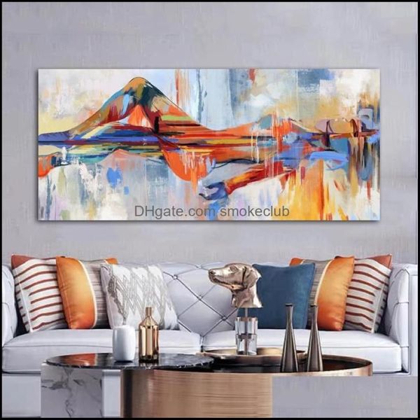 Acquerello Donna Sexy Corpo Pittura A Olio Su Tela Colorf Astratta Wall Art For Living Room Home Decor Lord Buddha Pictures Drop De305D