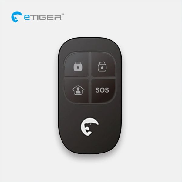 Контроль Etiger 433MHz Беспроводной RF Remote 1PCS Control ESRC1 для системы тревоги ETIGE