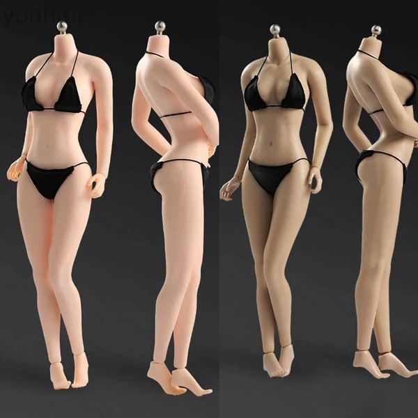 Action Figures giocattolo 1/6 Figura femminile senza cuciture Giocattoli AB001 12 Femmina flessibile pallida abbronzatura Grande bestia Corpo senza cuciture con piedi rimovibili ldd240312