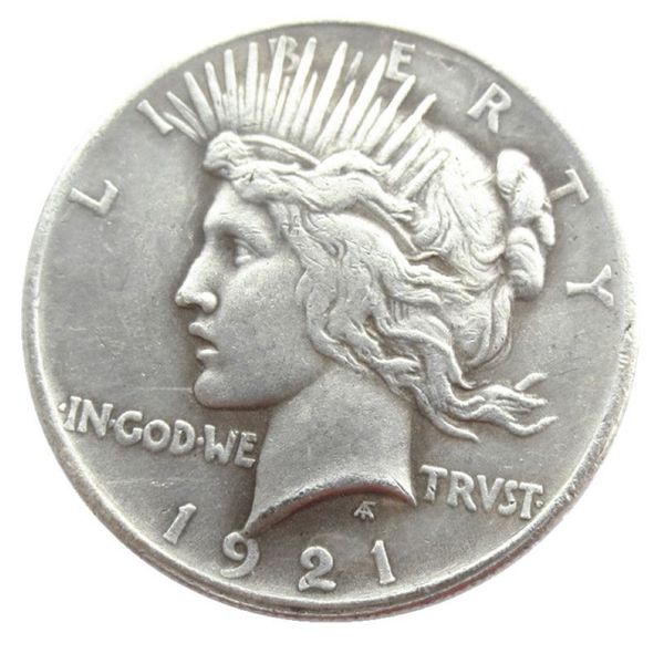 Fabbrica di produzione di stampi in metallo placcato argento per monete della pace degli Stati Uniti del 1921 262Q