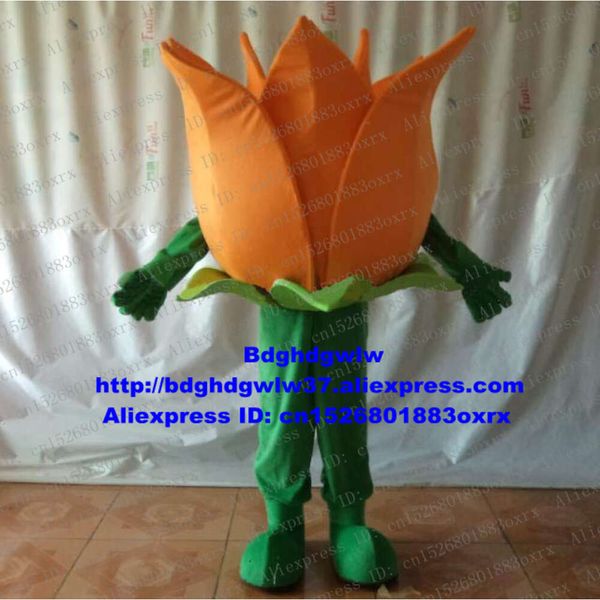 Maskot kostümleri maskot kostümleri sarı lale gül rosa chinensis lotus çiçek suyu zambak maskot kostüm karikatür karakter mega event veda zx2372