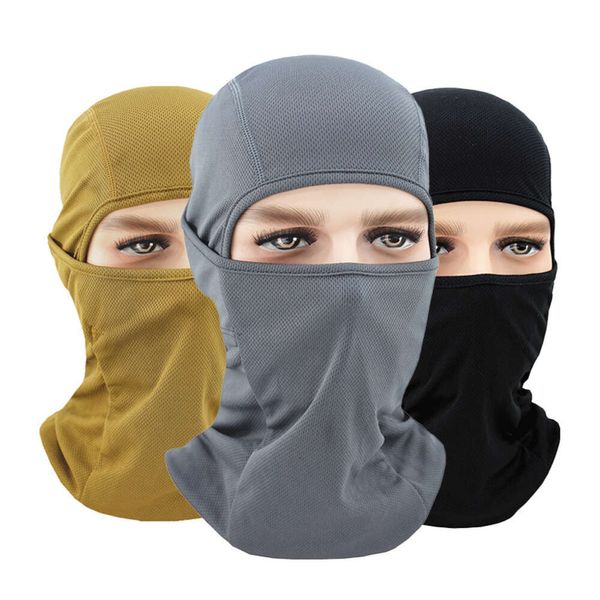 Maschera Ruidong Cappello da Tigre Volante Traspirante, Protezione solare, Copricapo da equitazione sportivo per bicicletta antivento 413446