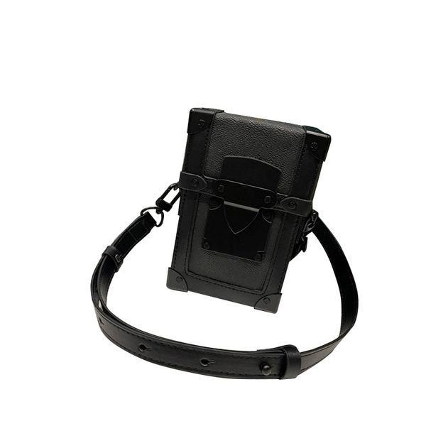 Portafoglio indossabile per bagagliaio verticale Borse per cellulare firmate Borsa a tracolla per uomo Borsa per mini cellulare Borsa per fotocamera di lusso Borsa a tracolla per uomo mobile di moda Borse vintage