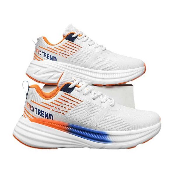 Freizeitschuhe Frühling und Herbst Flying Weaving Sportlaufschuhe Herren Damen Trendige leichte atmungsaktive High School Aufnahmeprüfung Leichtathletikschuhe