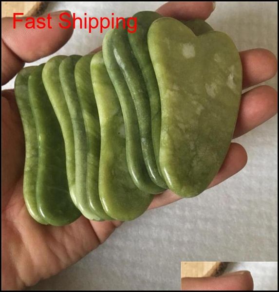 Jd010 Natural Xiuyan Pedra Verde Jade Guasha Gua Sha Placa Massageador Para Demolição Terapia Jade Rolo 3Ebot Bl5Fs 74Ojd Equvk I9Od2873925