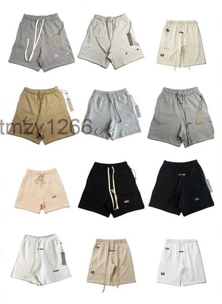 Tasarımcı Erkekler Pants Ess Yansıtıcı Yüksek Kaliteli Şort Günlük Spor Pantolon Gevşek Büyük Boyu Tarz Drawstring Kısa Trend Boyutu S-XL EIAW