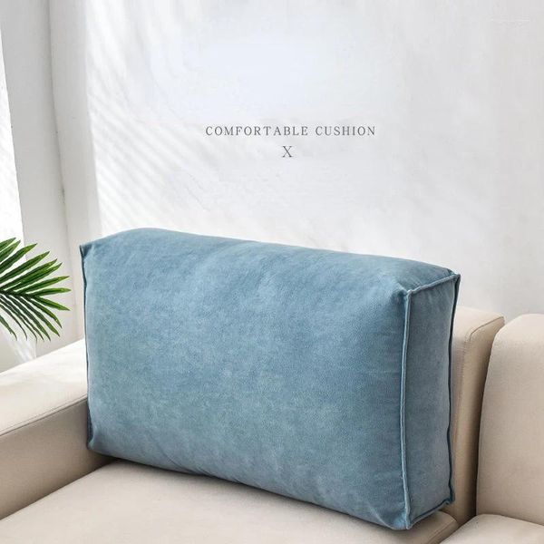 Kissen Weiche Sofa Rückenlehne Nachttisch Rechteckig Lange Taille Schutz Stühle Tatami Tasche Schlafzimmer Dekoration Abnehmbar