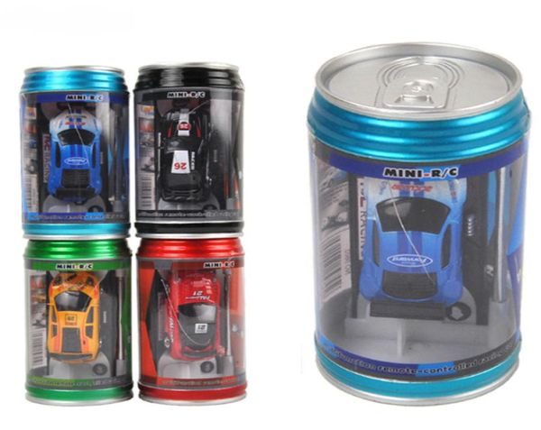 Cola Can Mini RC Radio Fernbedienung Micro Fahrzeug Junge Rennwagen Spielzeug Geburtstagsgeschenk5829814