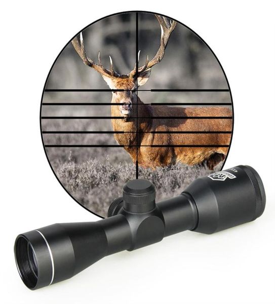 Canis latrans promoção tático 4x32 rifle spotting scope com montagem para caça tiro boa qualidade cl102552925498