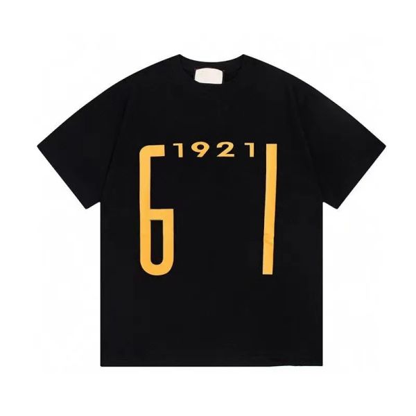 Italien GU Top Designer T-Shirt Herren T-Shirt Damen T-Shirt Großhändler Sommer Top Qualität Buchstaben Stickerei Street T-Shirt Herren Kleidung Casual Kurzarm Plus Größe 5XL