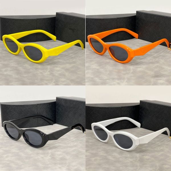 Occhiali da sole vintage cat eye da uomo firmati simbolici occhiali da sole triangolari per donna occhiali da spiaggia per esterni uomo polarizzati protezione UV accessori alla moda hg113 B4