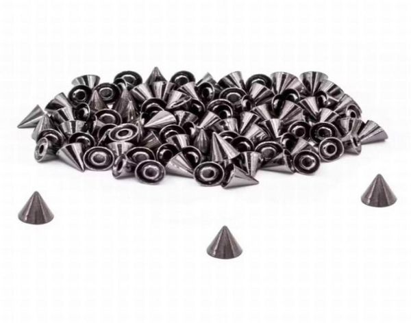 Noções de costura 50 conjuntos 710mm punk spike cone studs botões rebites fixadores artesanato de couro fixação sacos de roupas jaquetas accesso70155539834