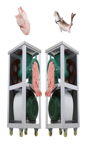 Yeni Tyle Ticari Elektrikli Öğütücü Minici Tavuk Ördek Rack Chili Balık Eti Sebze Taşlama Makinesi Gıda İşlemcisi5383159