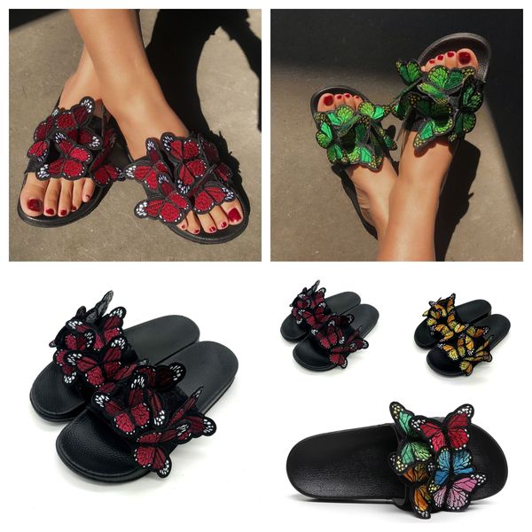 Tasarımcı Sandalet Terlik Slaytlar Salehe Ayakkabı Kadın Toka Toka Klasik Erkek Moda Menemsha Kesik Sandal Boyutu 36-41 Gai Yaz Marka Kelebek