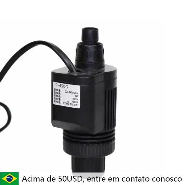 Bombas sunsun jp450g bomba de água nova versão 6w adequado para hw602b 603b 604b filtro externo aquário tanque de peixes 400l/h 800l/h